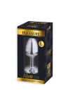 Plug métal bijou rouge L - Alive Plug métal bijou rouge L - Alive