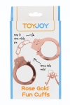 Menottes métal rose gold - Toy Joy Menottes métal rose gold - Toy Joy