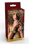 Menottes dores et strass - Taboom Bondage